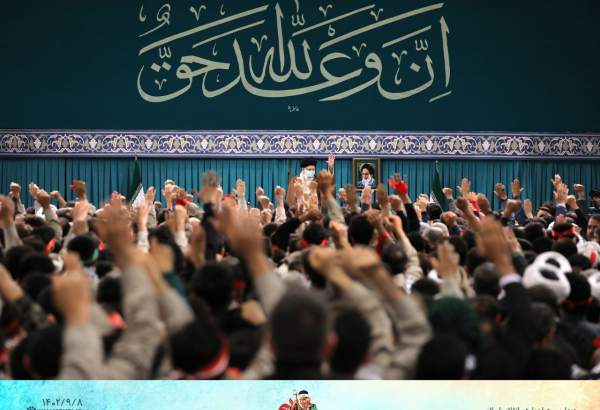 رہبر معظم انقلاب اسلامی سے ملک بھر سے بسیج کے ہزاروں ارکان کی ملاقات  