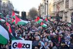 حامیان فلسطین در لندن خواستار آتش‌بس فوری در غزه شدند  <img src="/images/video_icon.png" width="13" height="13" border="0" align="top">
