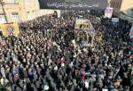 تشییع پیکر پاک 4 شهید گمنام دفاع مقدس در ارومیه