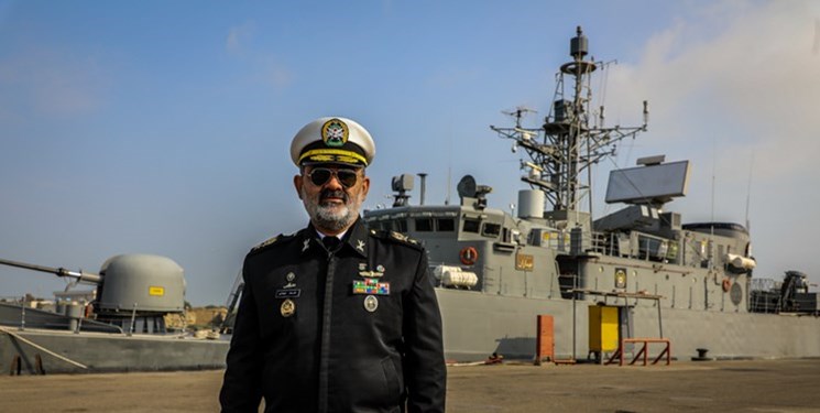 الأدميرال إيراني: معدات جديدة تنضم إلى المنطقة البحرية الثالثة للجيش اليوم