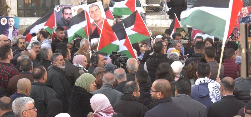 وقفات دعم وإسناد للمعتقلين و نصرة لغزة في محافظات الضفة الغربية