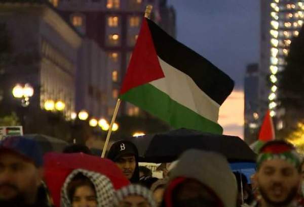 Protesters in Boston hold pro-Palestine rally calling for ceasefire in Gaza (video)  <img src="/images/video_icon.png" width="13" height="13" border="0" align="top">