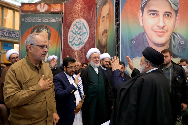 مراسم سالگرد شهادت سردار سلیمانی در مصلای تهران  