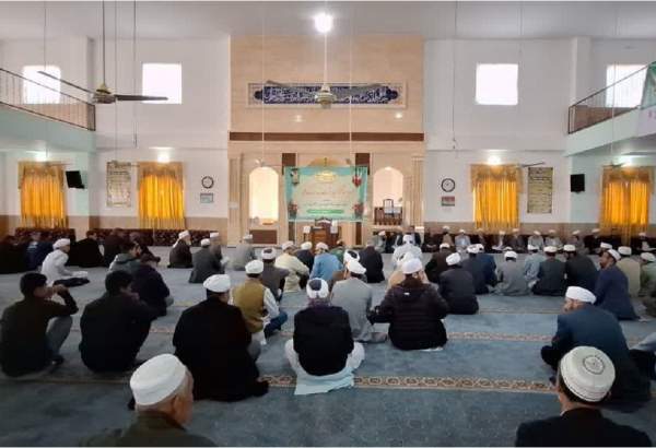 جشن گرامیداشت دهه فجر در مسجد جامع بناور گلستان  
