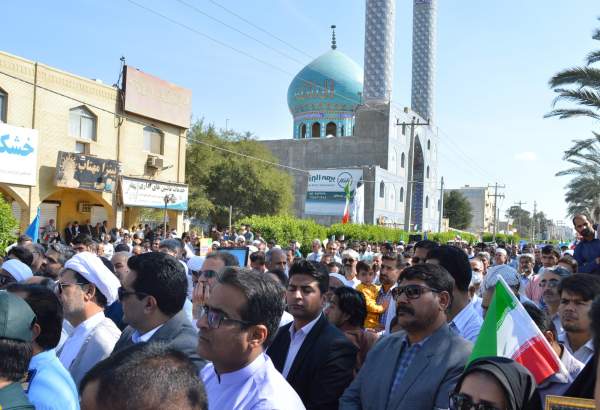گزارش تصویری| جشن چهل وپنجمین پیروزی انقلاب اسلامی در چابهار  