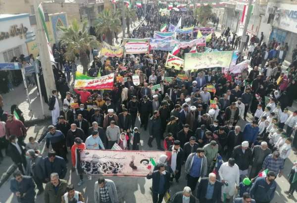 گزارش تصویری| حضور پرشور مردم زابل در راهپیمایی ۲۲ بهمن‌ماه ۱۴۰۲  