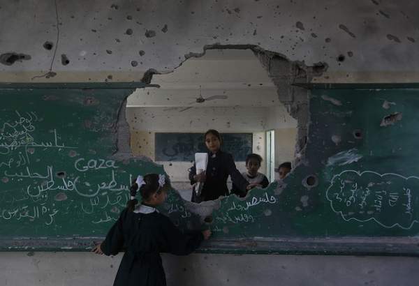 صہیونی حکومت کی بربریت کے نتیجے میں5 ہزار سے زائد فلسطینی سکولوں کے طلباء شہید