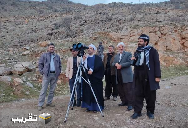 فیلمl استقرار تیم رصد استهلال ماه رمضان در ارتفاعات شاهو  