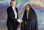 خزعلی با رئیس کمیسیون ملی زنان لبنان دیدار کرد