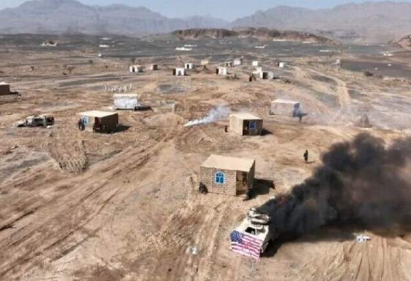 یمنی فوج کی امریکی اور برطانوی زمینی حملے کا مقابلہ کرنے کی مشق
