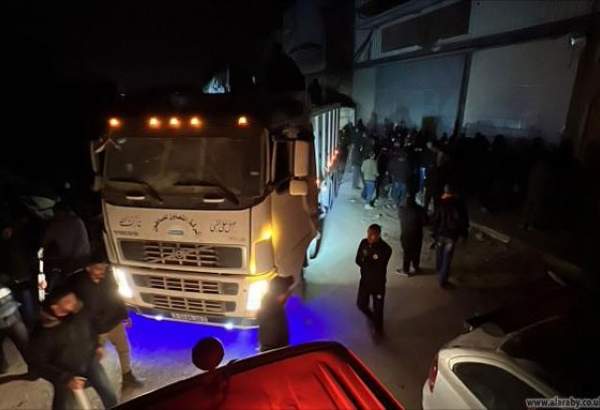 پہلی بار شمالی غزہ میں انسانی امداد لے جانے والے ٹرک داخلے