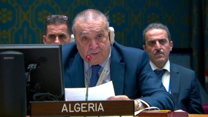 ممثل الجزائر الدائم لدى مجلس الأمن الدولي عمار بن جامع