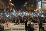 آلاف المغاربة يطالبون بإنهاء الحصار ووقف الحرب على غزة