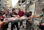 غاصب صیہونی حکومت کے حملوں میں 71 فلسطینی شہید اور 112 زخمی