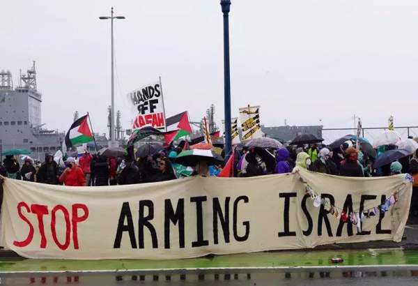Des manifestants pro-palestiniens s