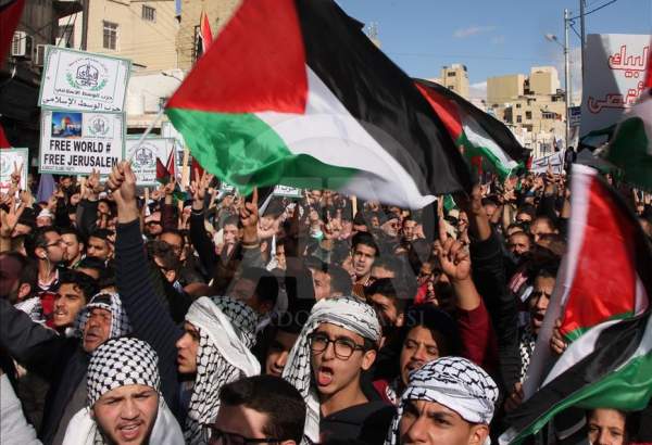 تظاهرات ضد صهیونیستی مردم اردن  