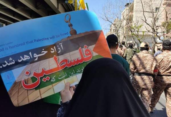 خروش قشموندان در حمایت از مردم مظلوم فلسطین