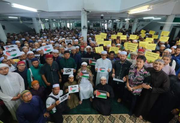 تجمع مسلمانان مالزی به مناسبت روز قدس