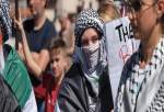 برگزاری تظاهرات حمایت از فلسطین در بوسنی