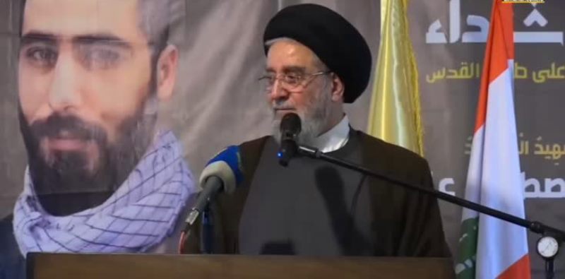 رئيس المجلس السياسي في حزب الله : العدو يخاف سلاحنا لكن ما يرعبه هو الانسان في هذه المعركة