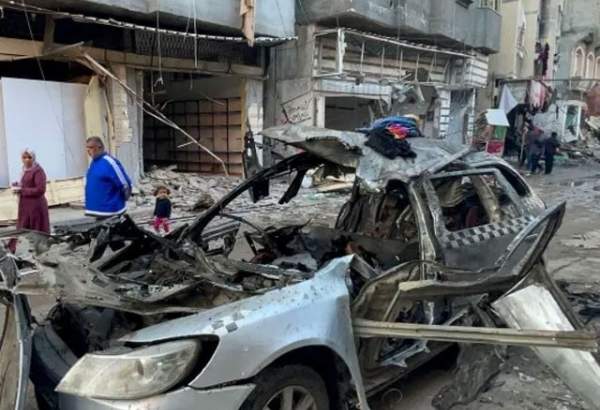 اسرائیلی فورسز کی شمالی غزہ کے قریب اقوام متحدہ کی گاڑی پر فائرنگ