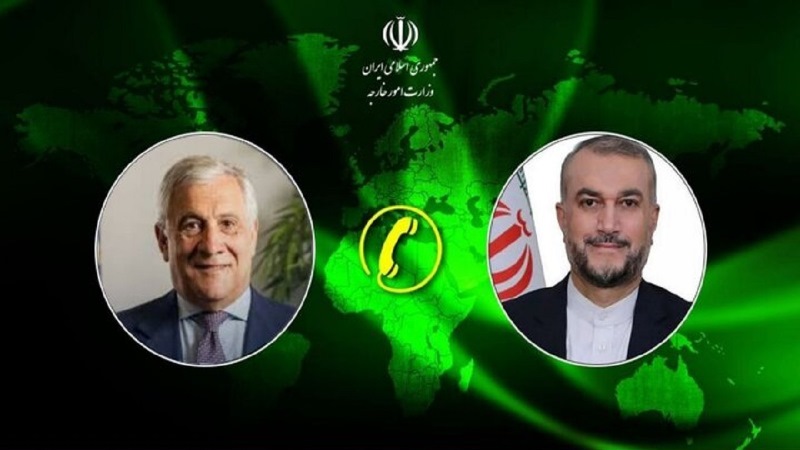 مباحثات هاتفية بين وزيري خارجية إيران وإيطاليا