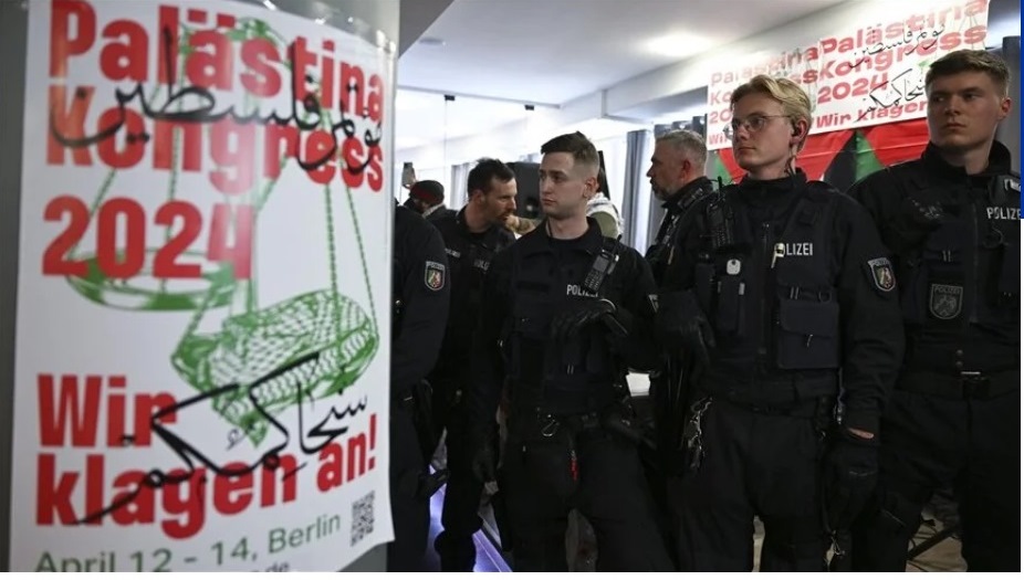 الشرطة الألمانية تفضّ "مؤتمر فلسطين" في برلين