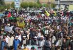 تجمع مردم آذربایجان‌غربی در حمایت از اقدام متقابل سپاه پاسداران علیه رژیم صهیونیستی