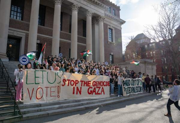 US university students join pro-Palestine rallies after Columbia students arrested