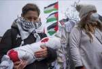جرمنی، آئرلینڈ اور سوئزرلینڈ میں ہزاروں لوگوں کا فلسطین کی حمایت میں مظاہرے