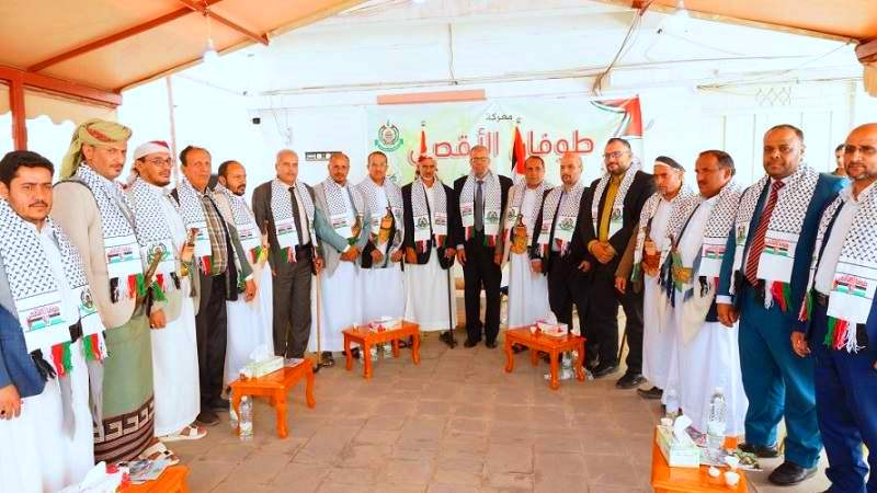 زعيم يمني یشید بالتلاحم بين فصائل العمل الفلسطيني