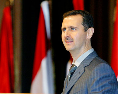 الدكتور بشار الأسد رئيس الجمهورية العربية السورية