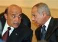 اللواء عمر سليمان رئيس المخابرات العامة المصرية، وأحمد أبو الغيط وزير الخارجية