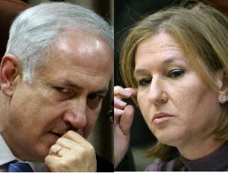ليفني: إسرائيل تنهار بسبب ليبرمان ونتنياهو