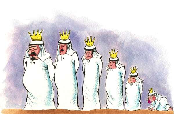 Saudi Arabia hierarchy (Cartoon) | Taghribnews (TNA)