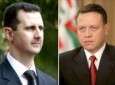 گفت و گوی تلفنی بشار اسد با شاه اردن