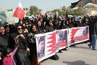 زنان بحرینی هدف تیراندازی مزدوران سعودی