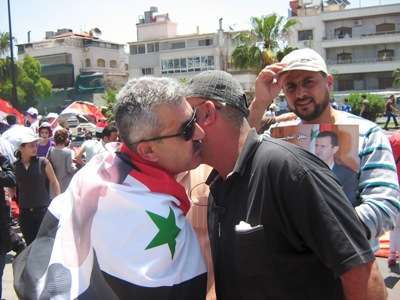 نشست مخالفان سوری در دمشق