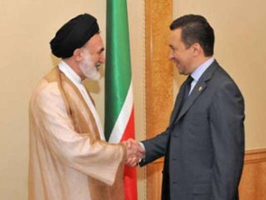 دیدار نماینده ولی فقیه در امور حج و زیارت با نخست‌وزیر تاتارستان