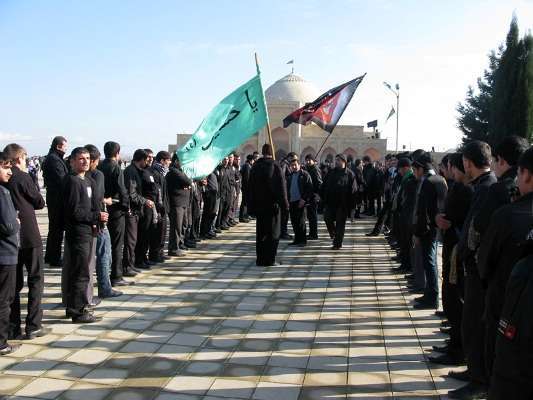 مراسم عاشورای حسینی در جمهوری آذربایجان