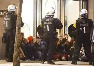 بازداشت ۷۰۰ دانشجوی معترض کانادایی