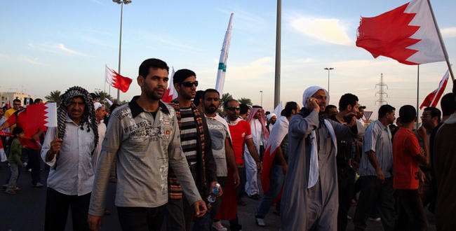ادامه اعتراض مردم بحرین