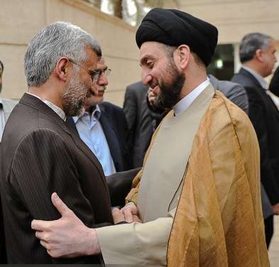 دیدار جلیلی با رئیس مجلس اعلای عراق