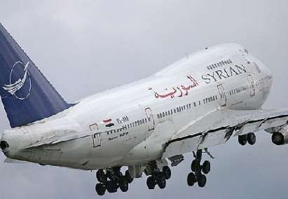 توقيف الطائرة السورية في مطار أنقرة قرصنة بإمتياز