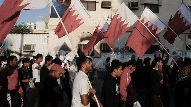 Tens of thousands of Bahrainis hold anti-regime protest