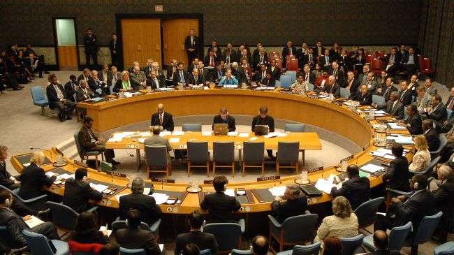 A UN Security Council panel (file photo)