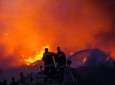 Huge fire burns Golnaz cooking oil factory in Kerman, Iran.