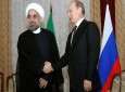 Iranian President Hassan Rouhani and his Russian counterpart President Vladimir Putin met in Bishkek .