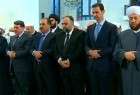 Syrian President Assad attends Eid al-Fitr ceremony