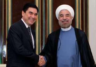 Rouhani, Turkmen Counterpart Call for Expansion of  Cooperation